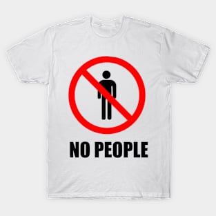 No People T-Shirt